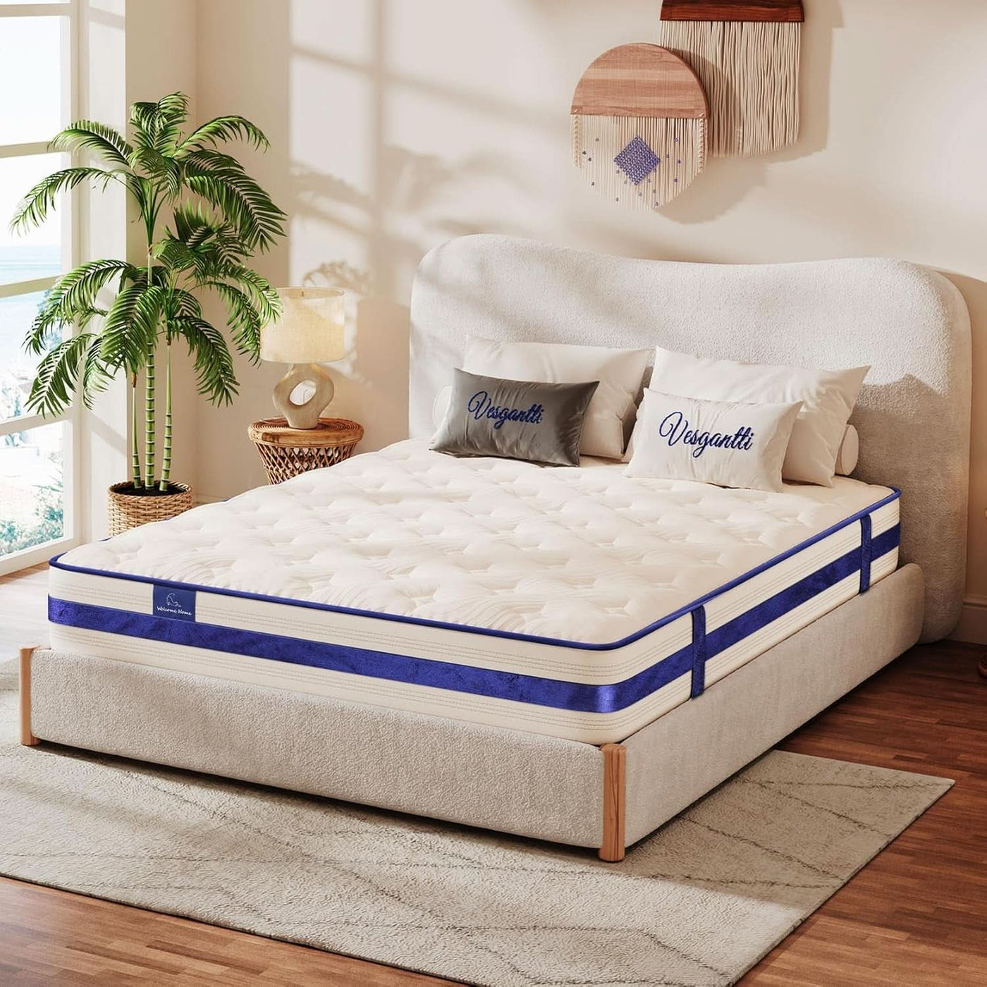 Twin XL 12Inch Hybrid Breathable MemoryFoam Pocket Springs Mattress