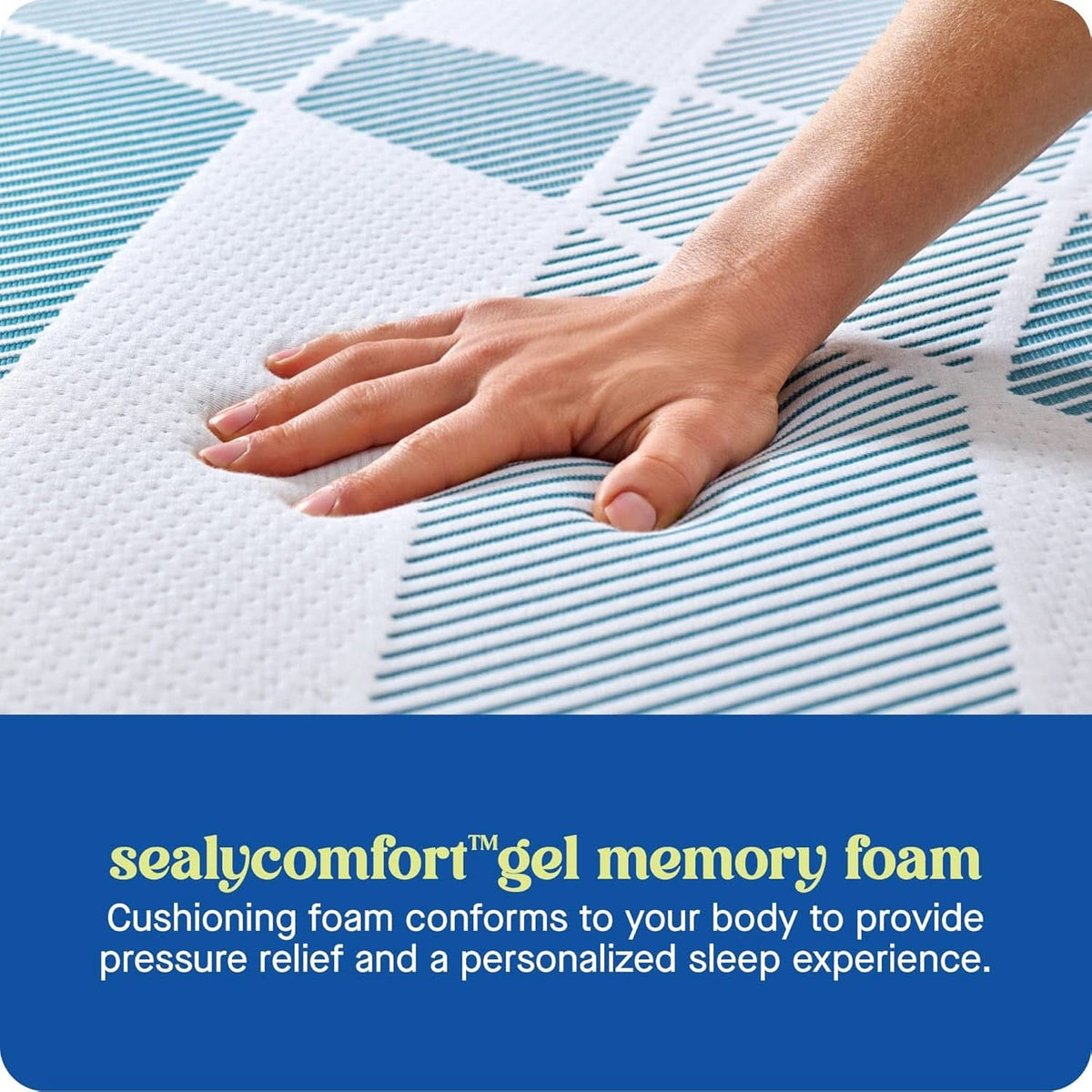 Comfortable Hybrid King Mattress with Gel Memory Foam