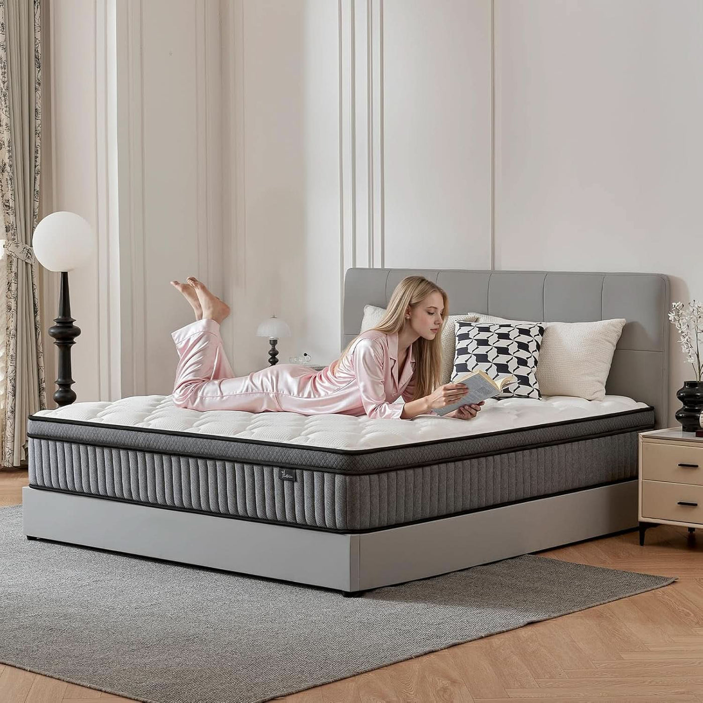 12 Inch Ultra Hybrid Cooling Gel Memory Foam Mattress