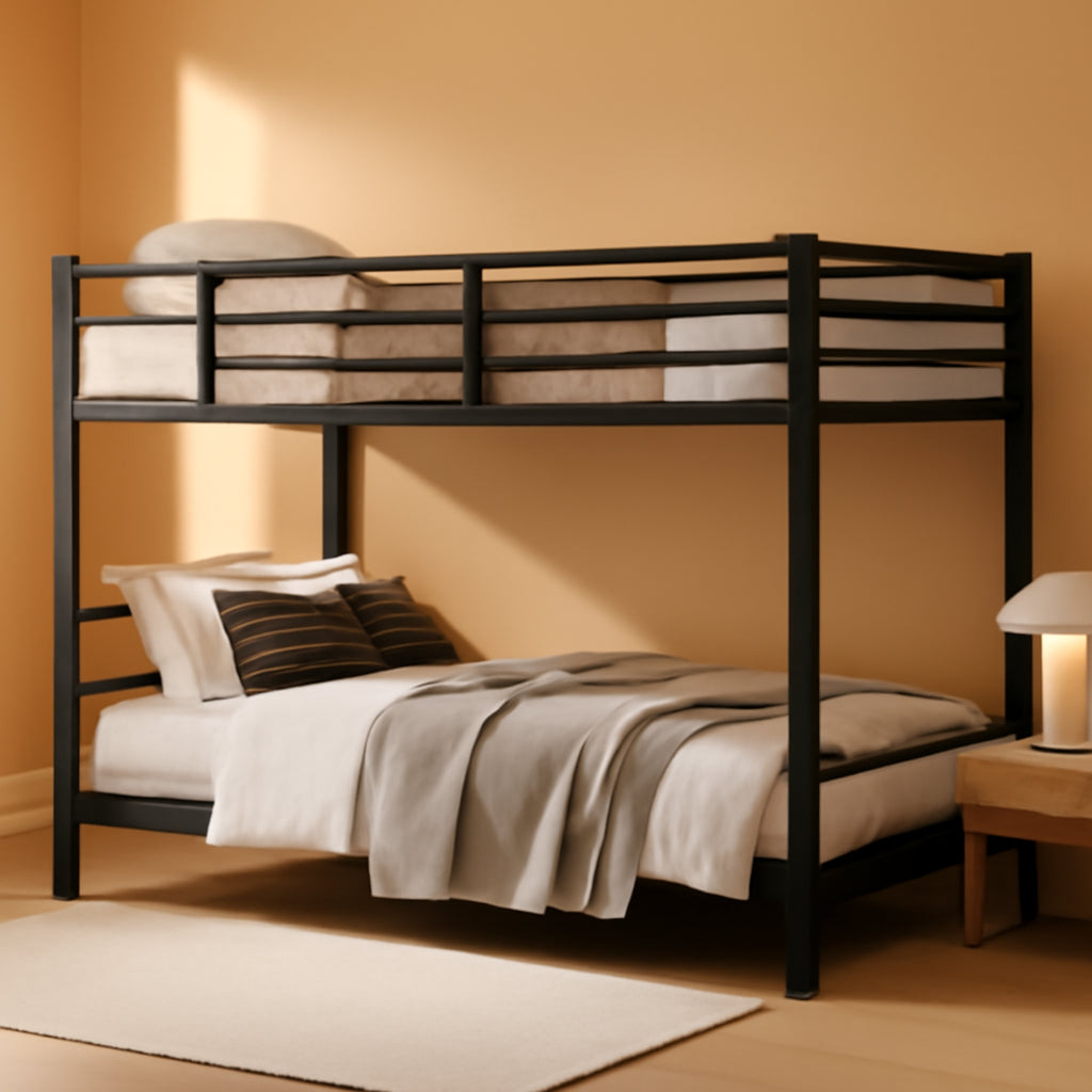 Twin Industrial Strength Metal Bunk Bed Rails System