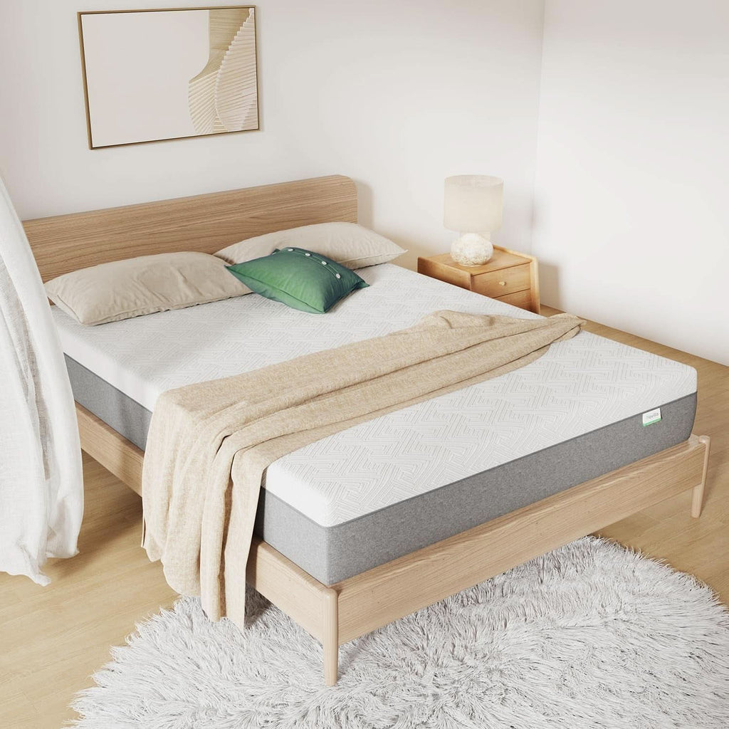 Twin Gel Memory Foam Mattress For Plush Sleep Comfort