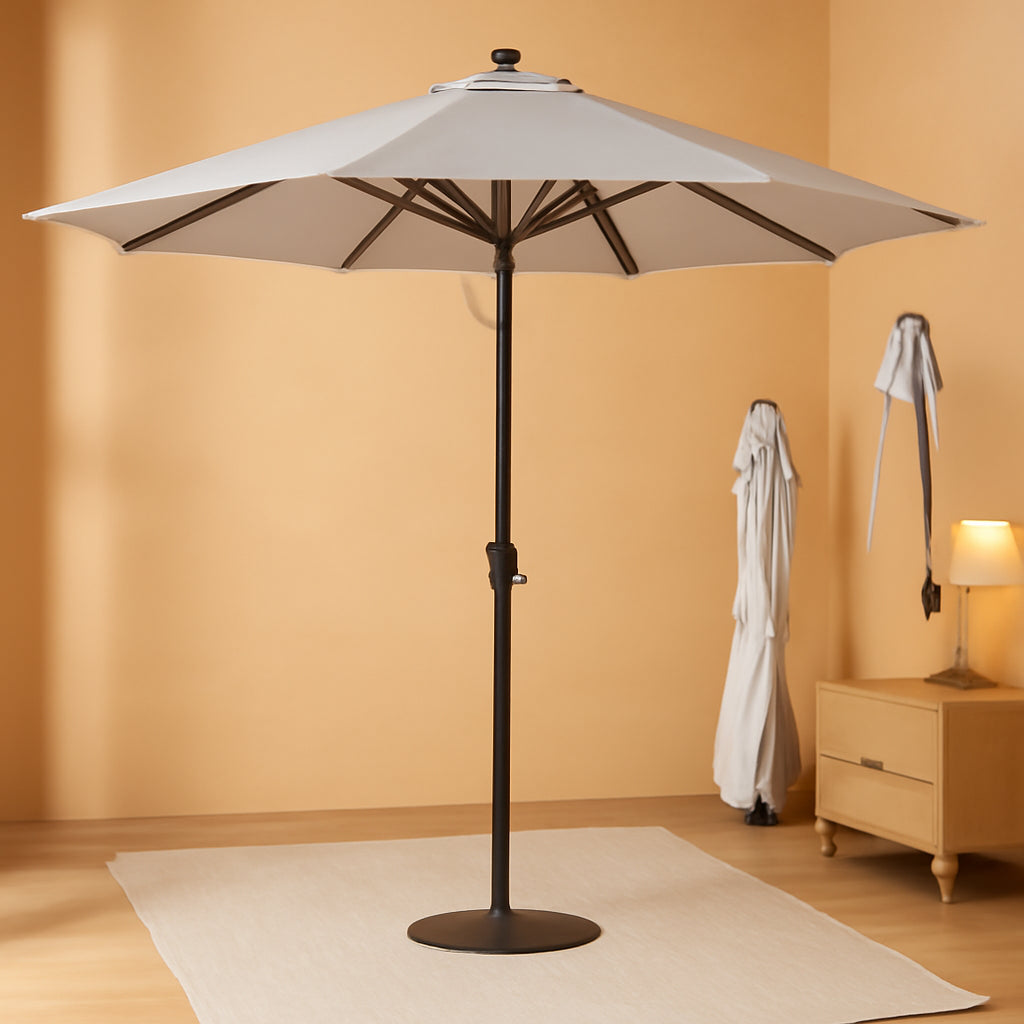 10FT Outdoor Patio Umbrella Featuring Crank Mechanism
