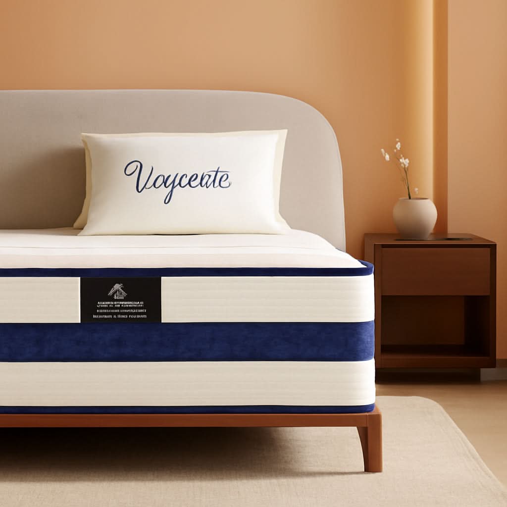 Twin XL 12Inch Hybrid Breathable MemoryFoam Pocket Springs Mattress