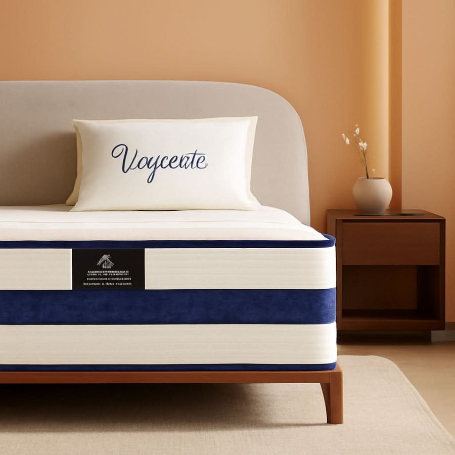 Twin XL 12Inch Hybrid Breathable MemoryFoam Pocket Springs Mattress