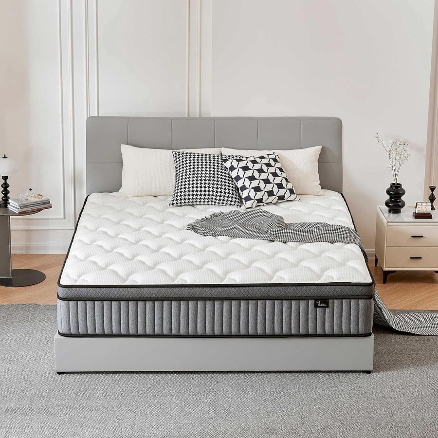 12 Inch Ultra Hybrid Cooling Gel Memory Foam Mattress