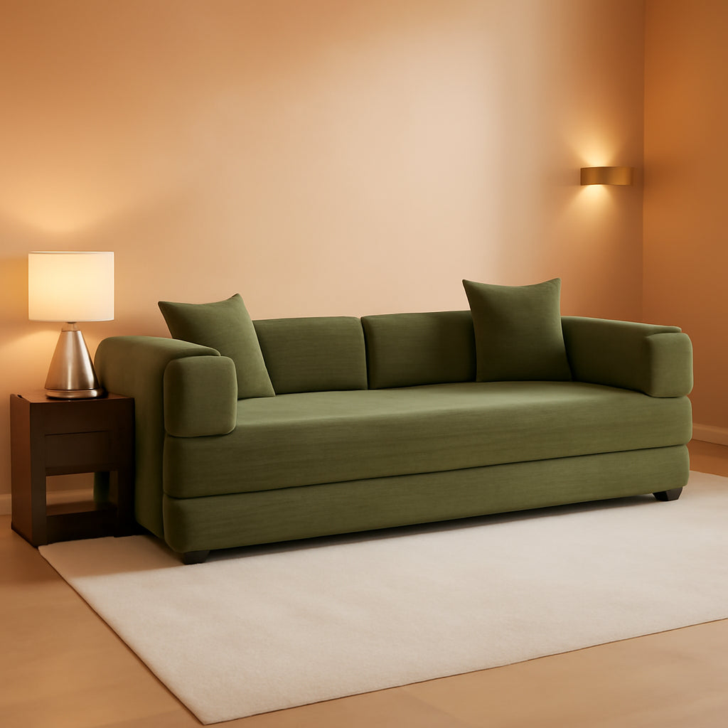 Emerald 78.8 Inches Transformable Sleeper Couch Bed